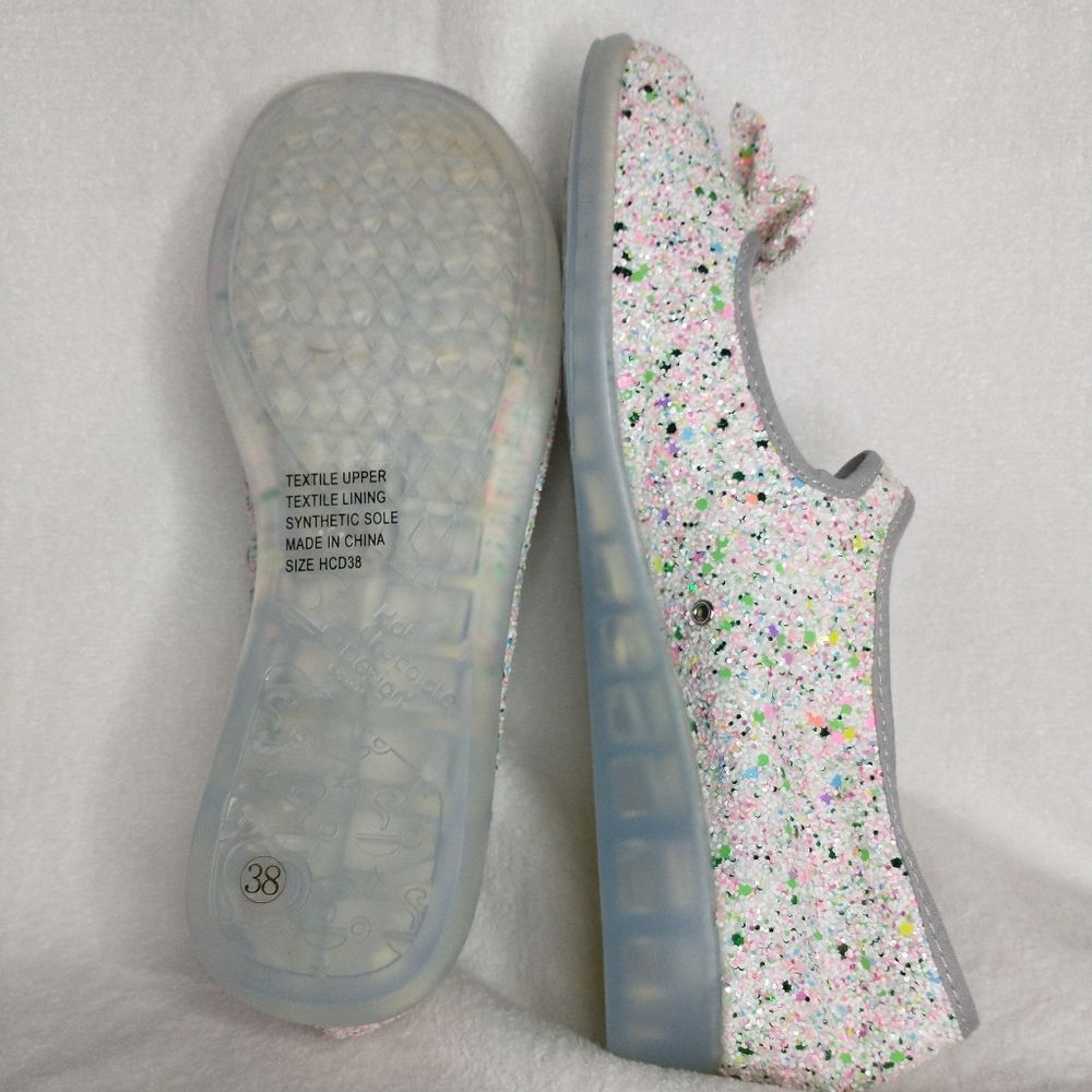 Hot Chocolate Design Glitter Cake Mary Jane Shoes - Picture 2 of 8
